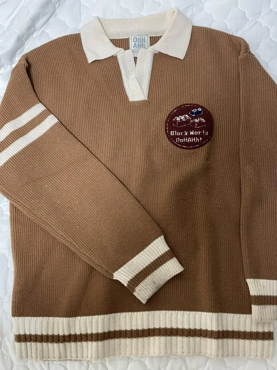 woo!ah! brown knit / women's knit