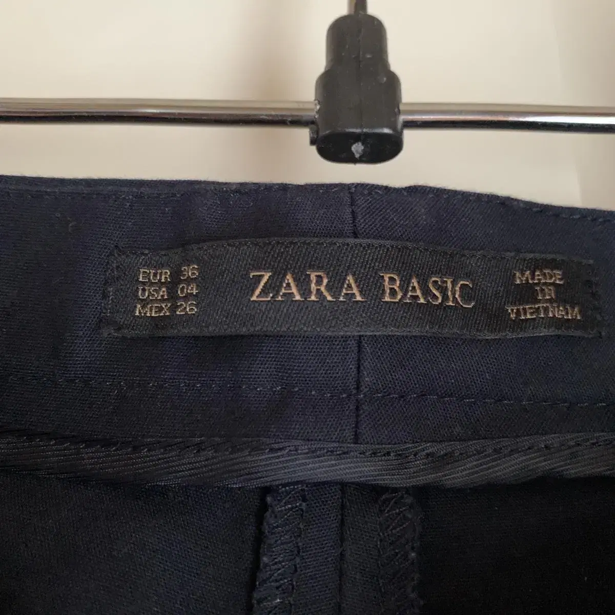 ZARA 네이비 팬츠