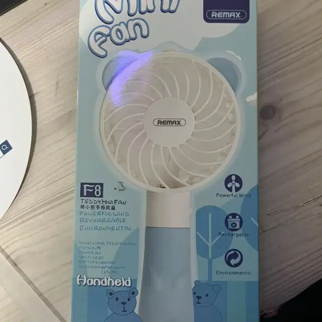 remax mini fan f8 손풍기