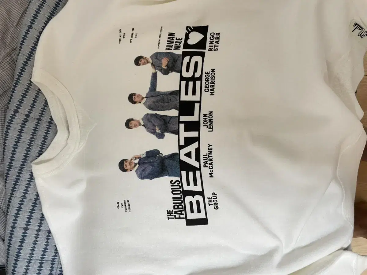 HumanMade Beatles Top in White XL (Quick sale!