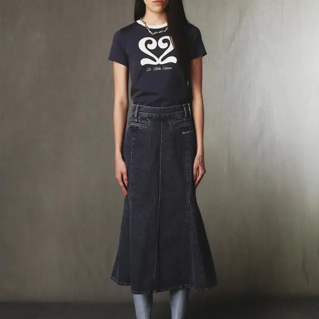 Kijun 기준 - DENIM MERMAID SKIRT S size