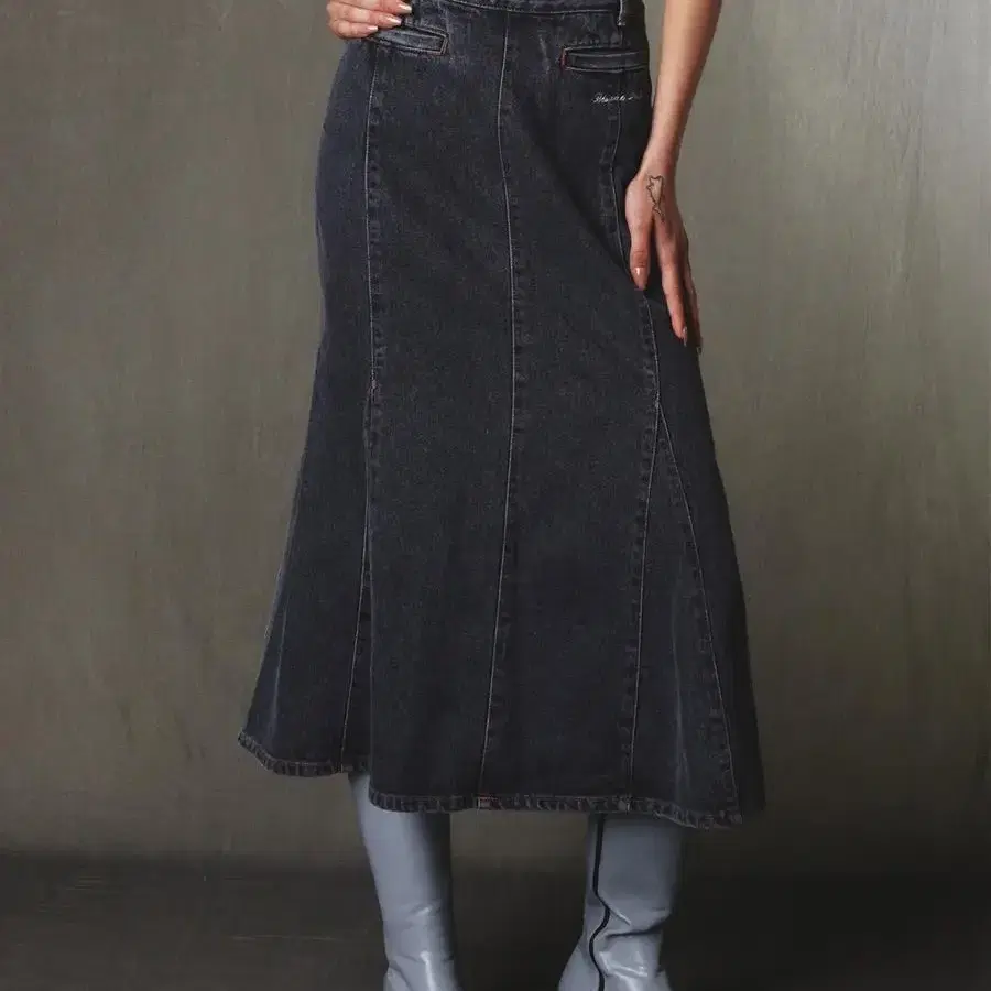 Kijun 기준 - DENIM MERMAID SKIRT S size