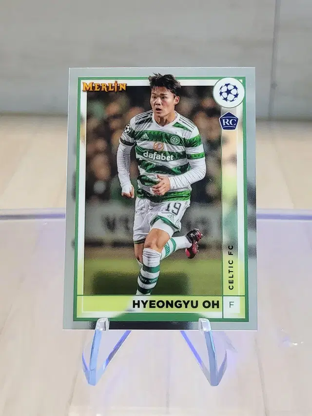 셀틱 FC 오현규 루키 2023 TOPPS MERLIN