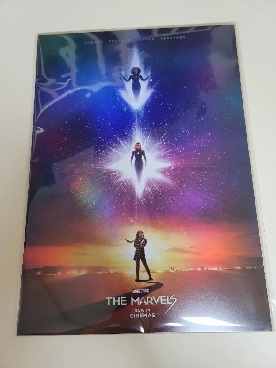 The Marvels hologram poster (A3) The Marvels