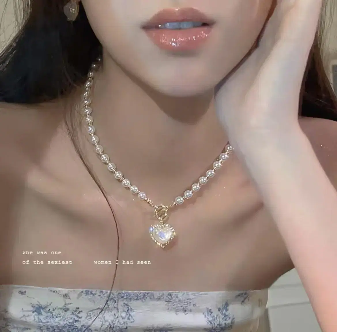 Jinju Heart Necklace