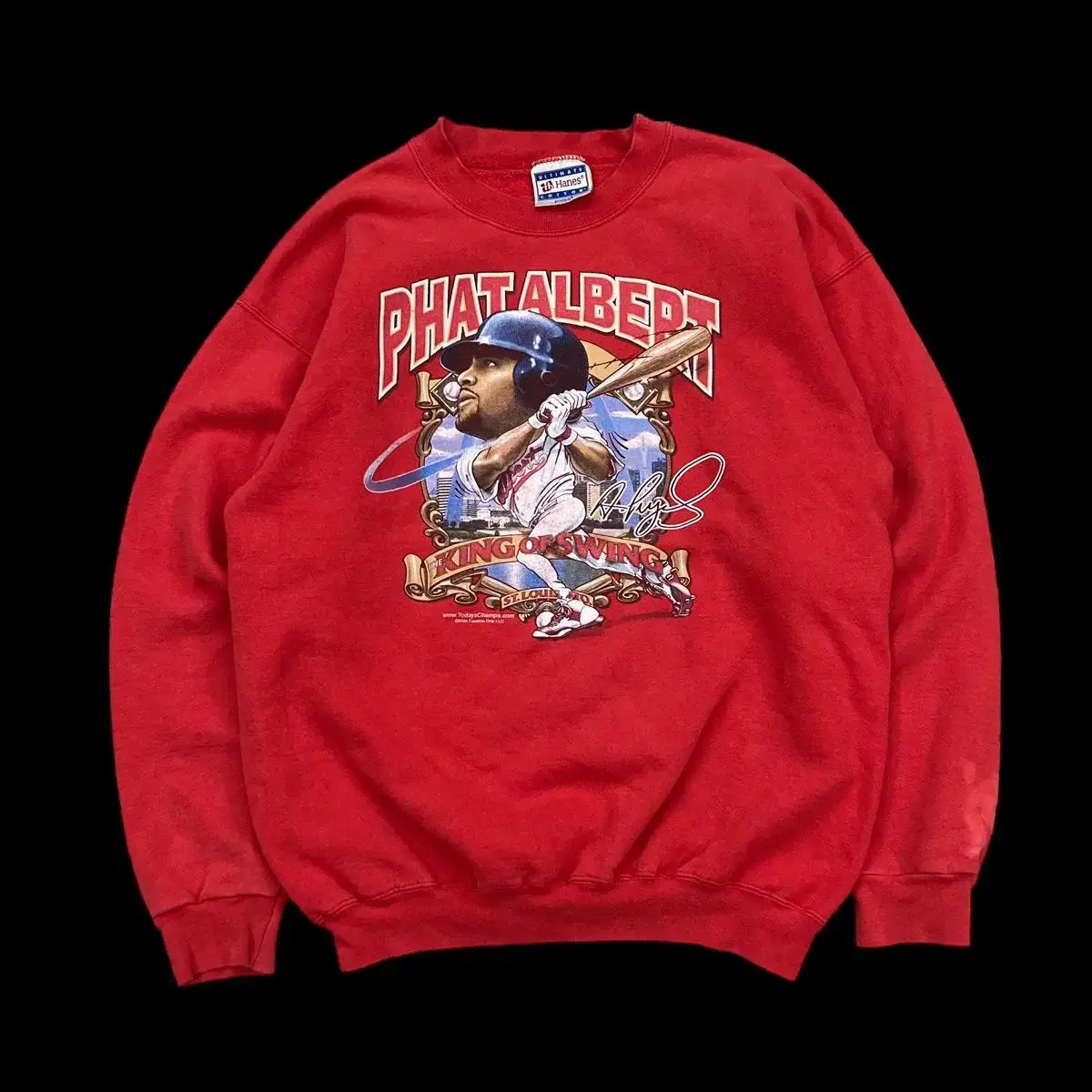 [L] St. Louis Cardinals 04s Todaychamps Vintage Sweat