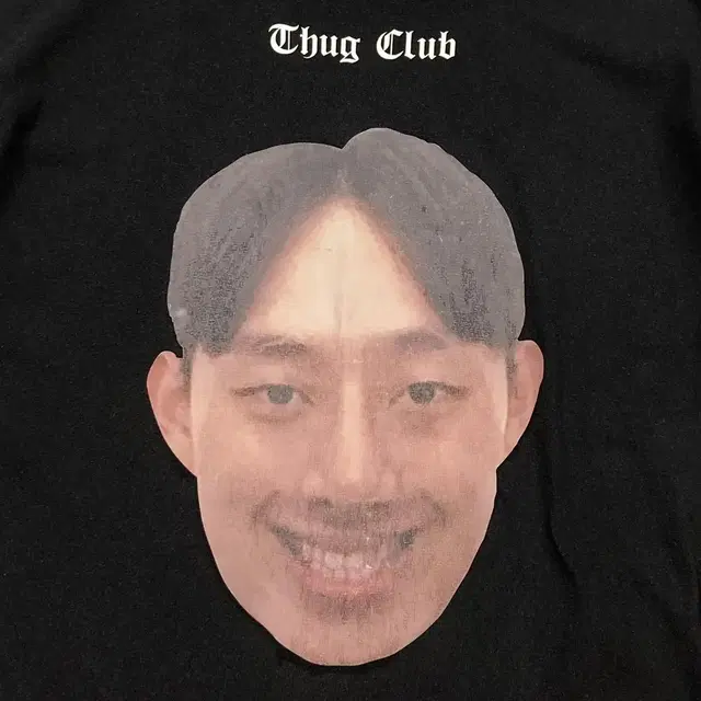 [L] THUG CLUB 떠그클럽 한정 발매 조영민 얼굴 반팔티