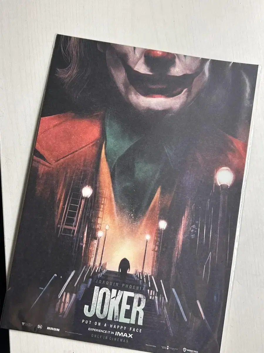 The Joker Imax Shijibi CGV limited edition poster