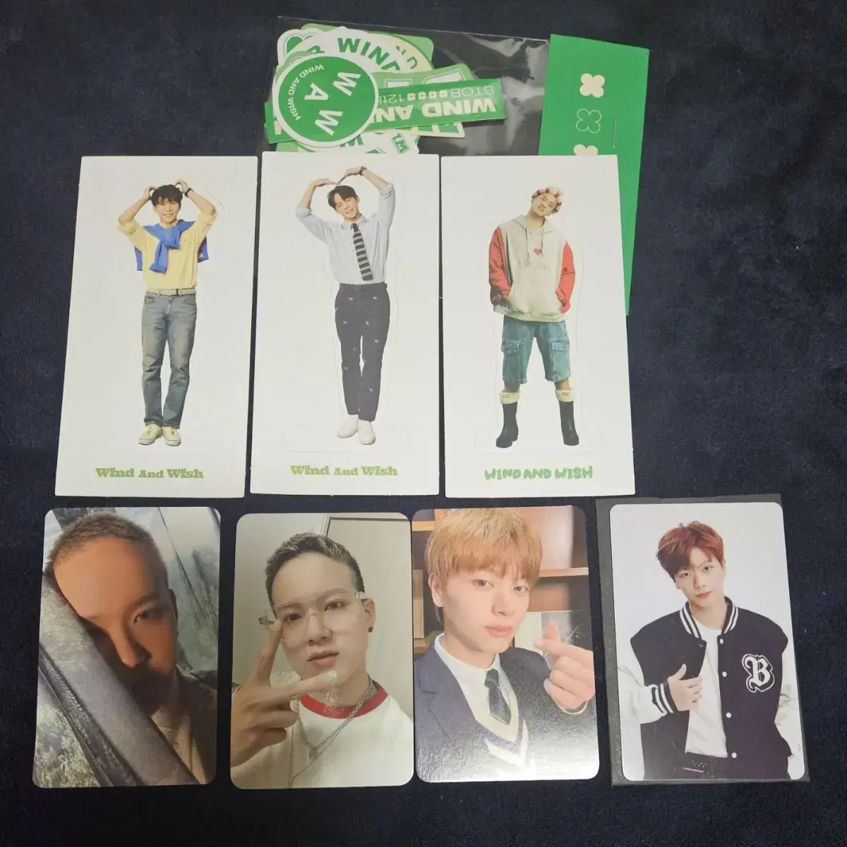 BTOB Bulk_Nayeon Wind & Wish pop up unreleased photocard album photocard sungjae peniel Eunkwang