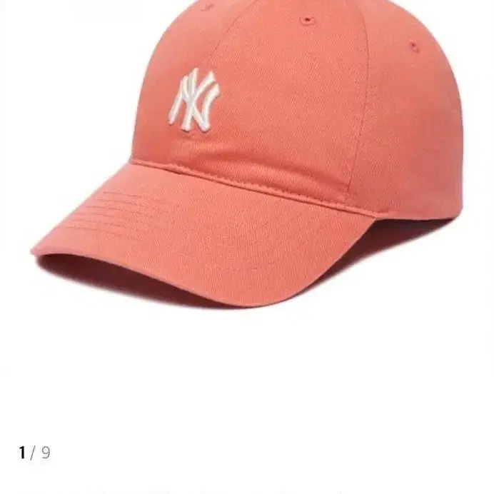 Mlb 루키 언스트럭쳐 볼캡 NY (Coral)