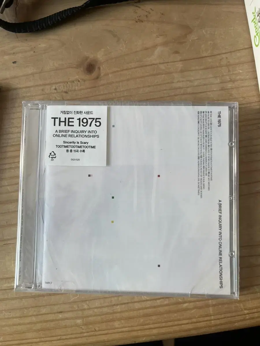 The1975 3집 cd 미개봉