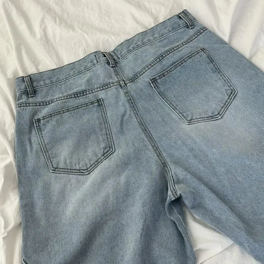 디서먼트 Tornado cutting wide denim (L)