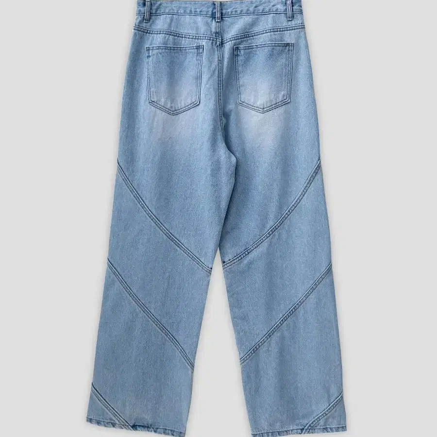 디서먼트 Tornado cutting wide denim (L)