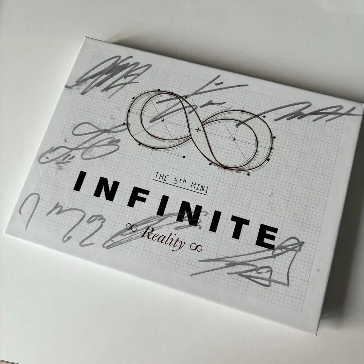 인피니트 5집 사인앨범