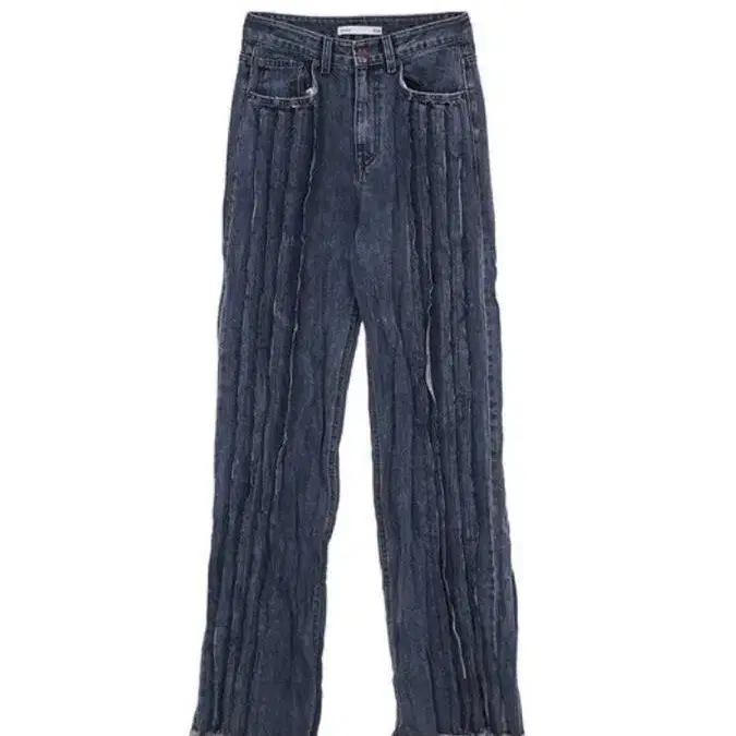 마뗑킴 크링클데님팬츠 CRINKLE DENIM PANTS