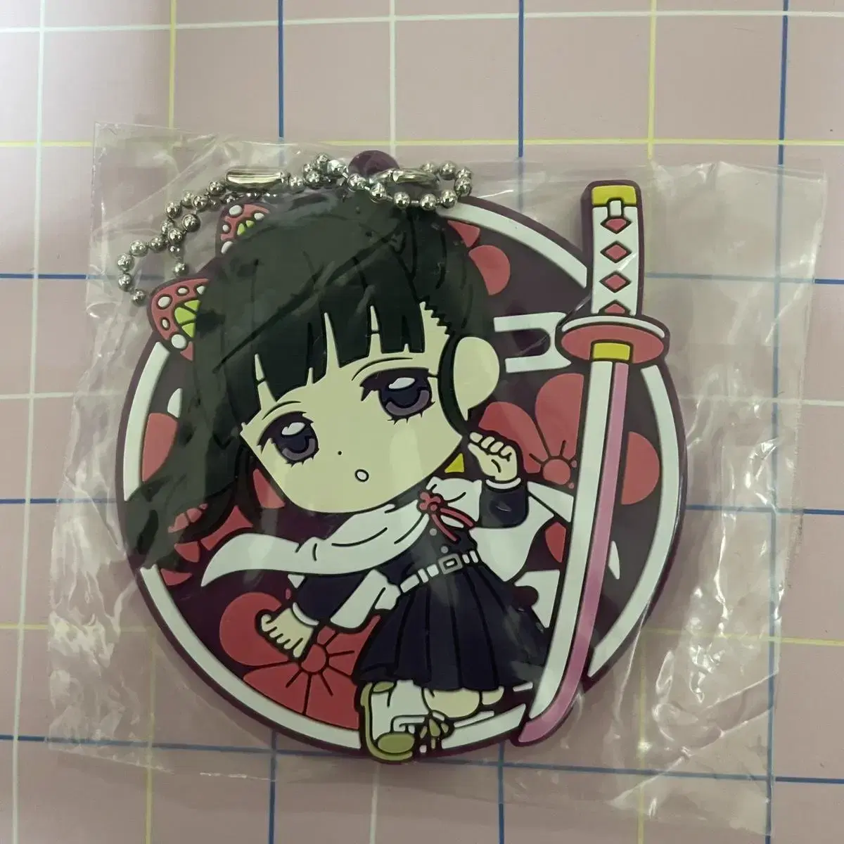 Demon Slayer Kanao Tsuyuri Kanao Rubber Strap Keyring