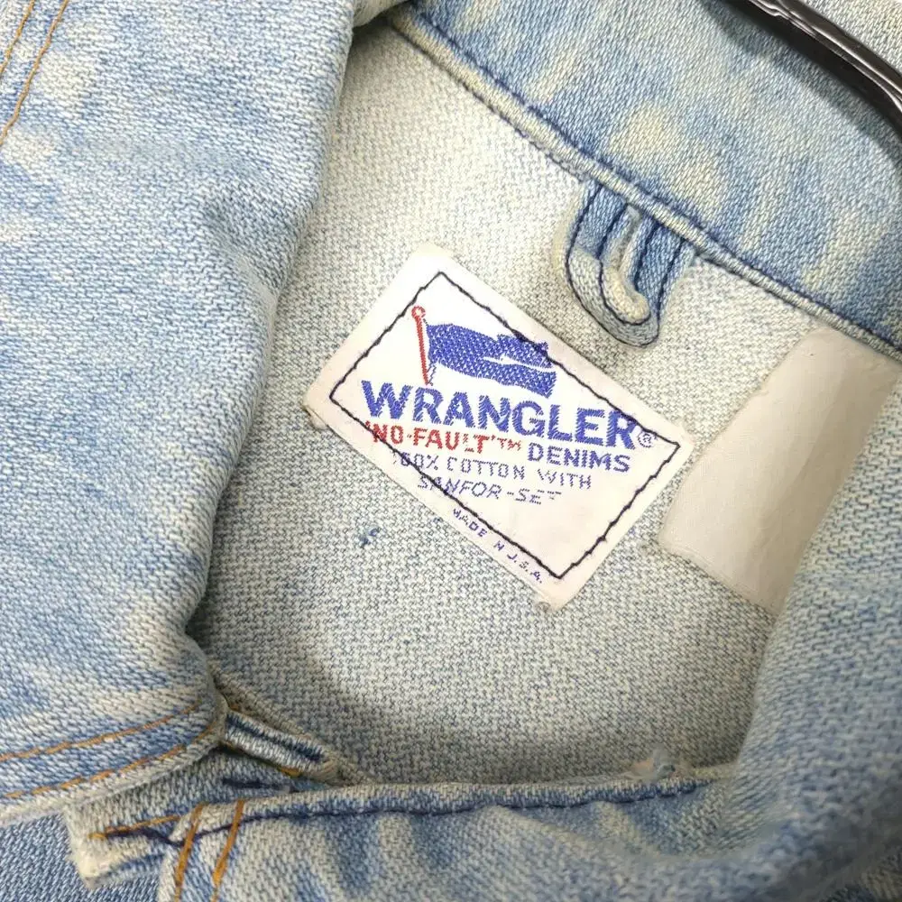 WRANGLER 랭글러 미국 빈티지 워크웨어 청자켓 데님자켓 C967