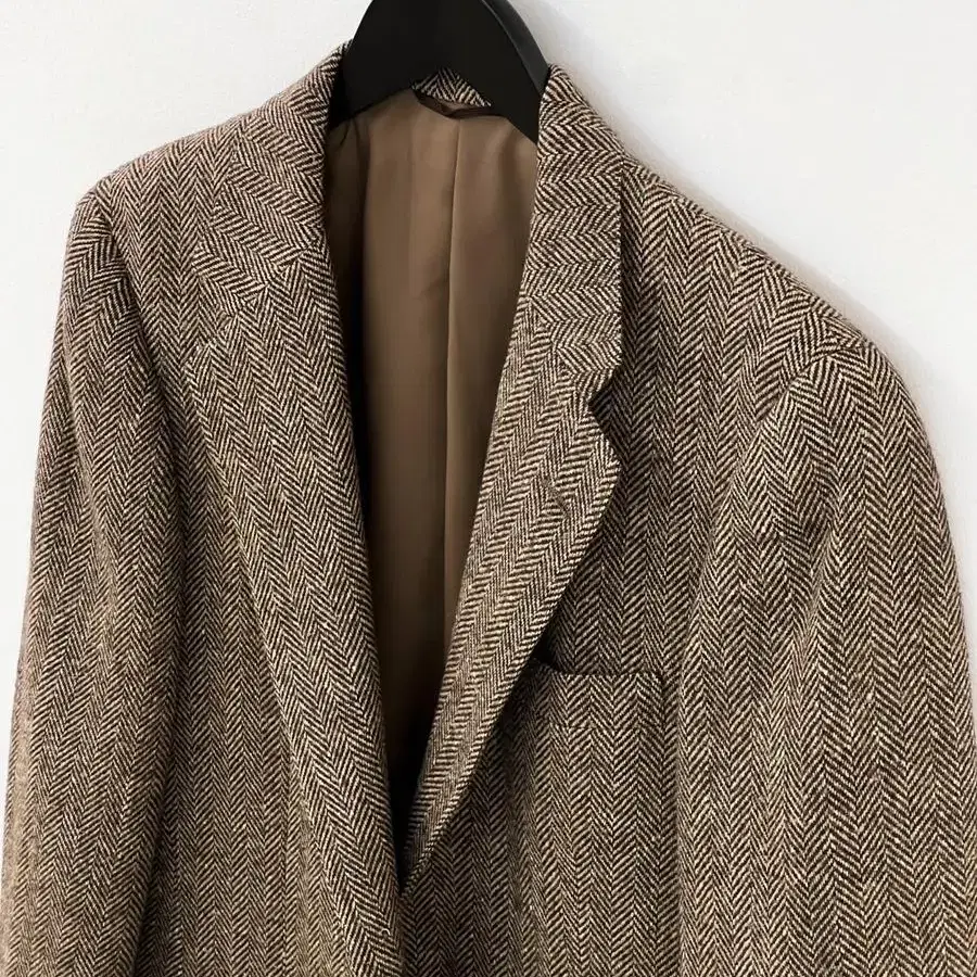 도네갈트위드 헤링본 자켓 Donegal tweed herringbone