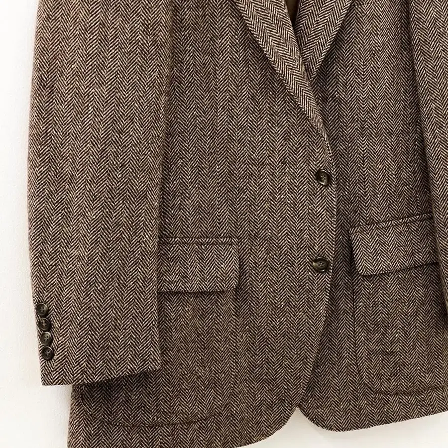 도네갈트위드 헤링본 자켓 Donegal tweed herringbone