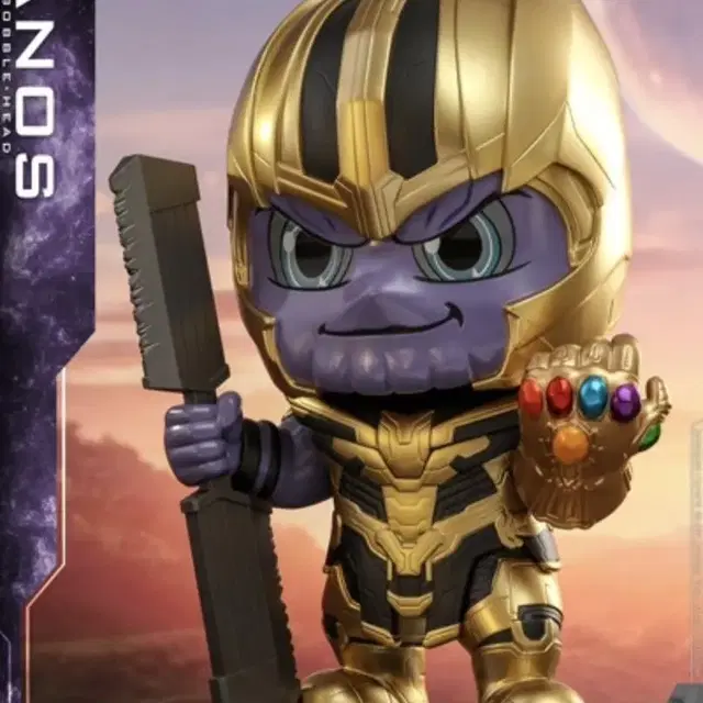 핫토이 마블 어벤져스 타노스 코스베이비 L 사이즈 THANOS