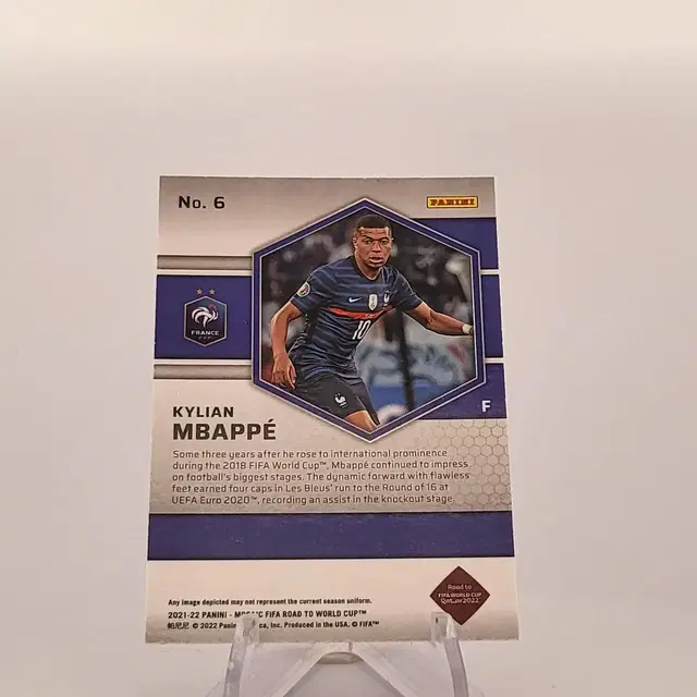 킬리안 음바페 (KYLIAN MBAPPE) 2022 PANINI W