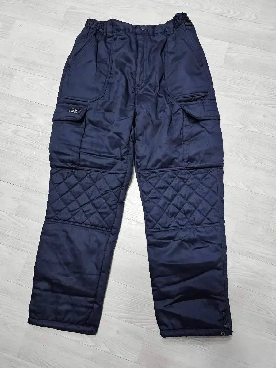 Cargo Wool Padded Work Pants.Sidebanding.Men's33Navy.Brand New