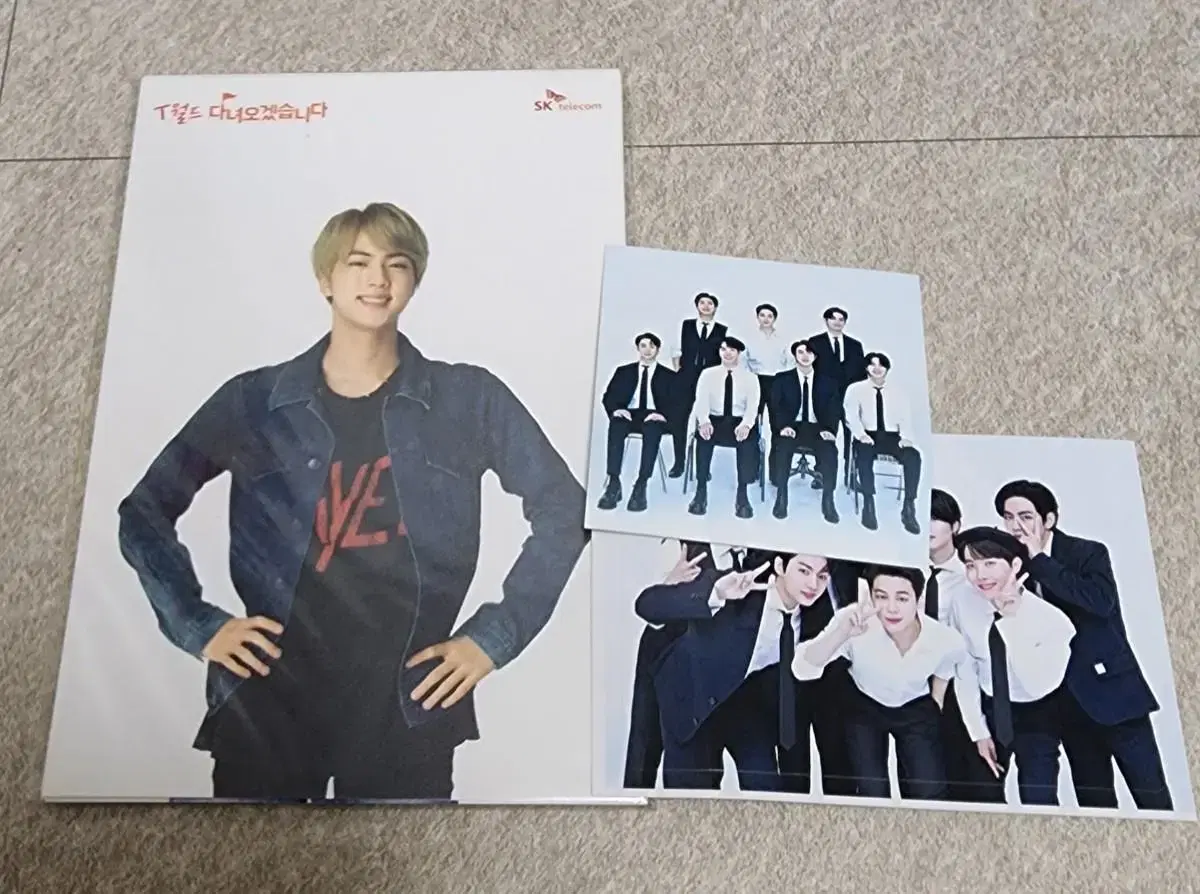 [Unused Member All]BTS T-World Postcard Set in Bulk