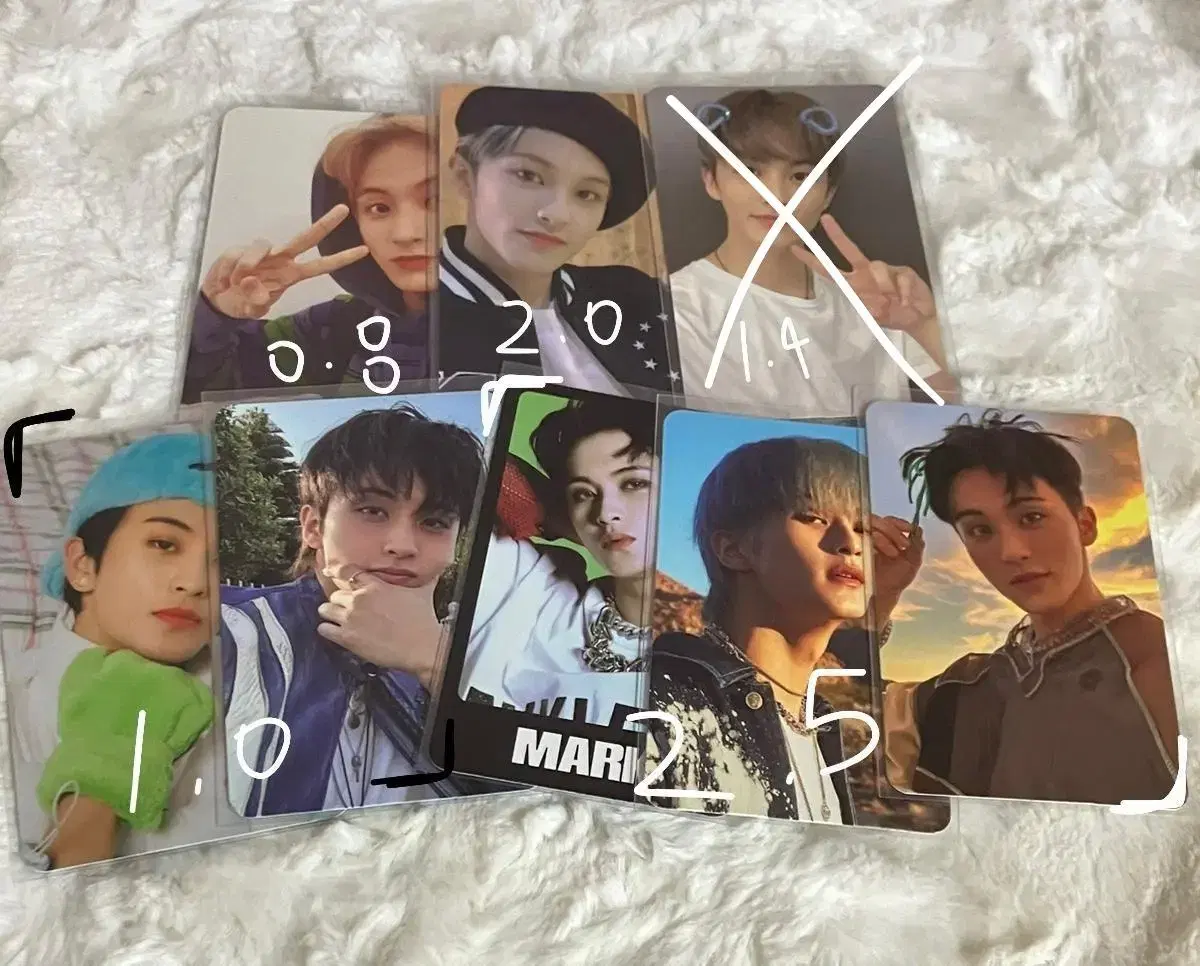 Dumbo nct mark photocard wts sell Shoo Hoo It's All About Arrival Candy Collecting