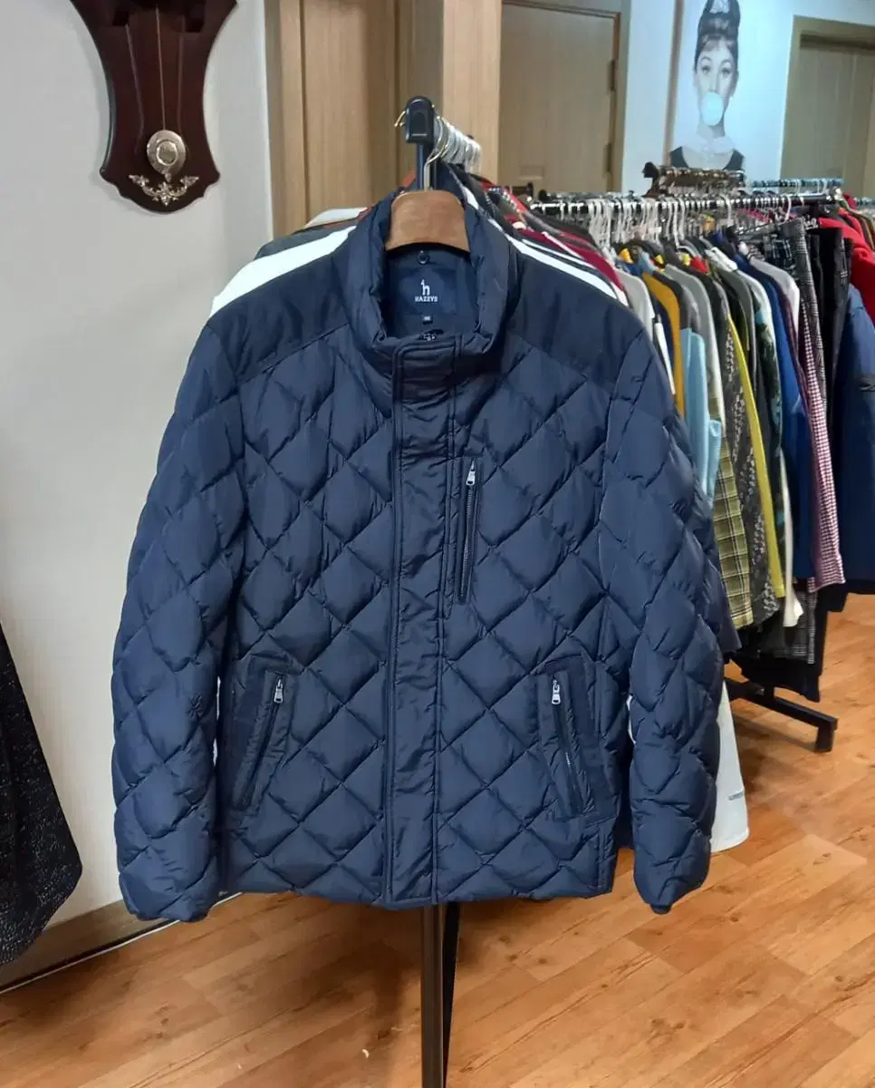 Men's Hedges Quilted Down Padded Jumper (105)