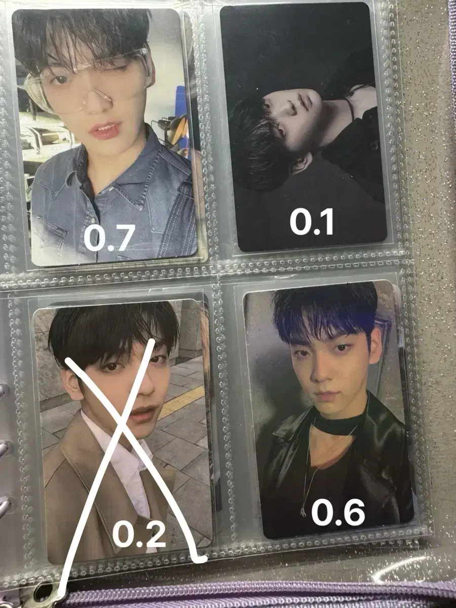 txt soobin taehyun hueningkai photocard wts