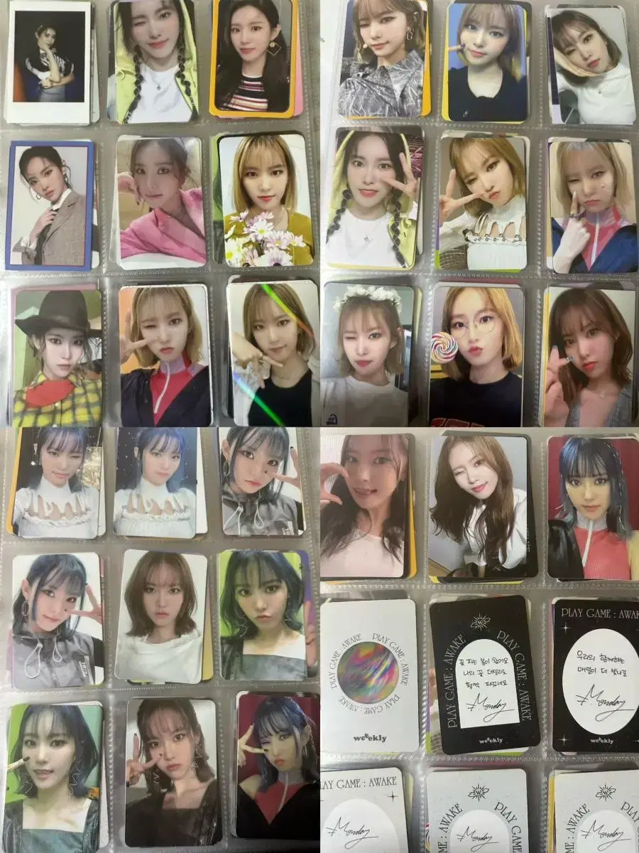 (sell) weekly monday photocard sells