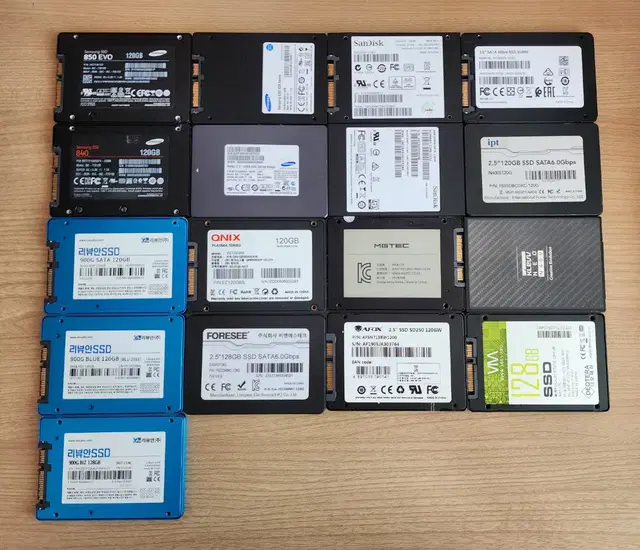 [120GB, 128GB SSD] 2.5인치 SSD 판매