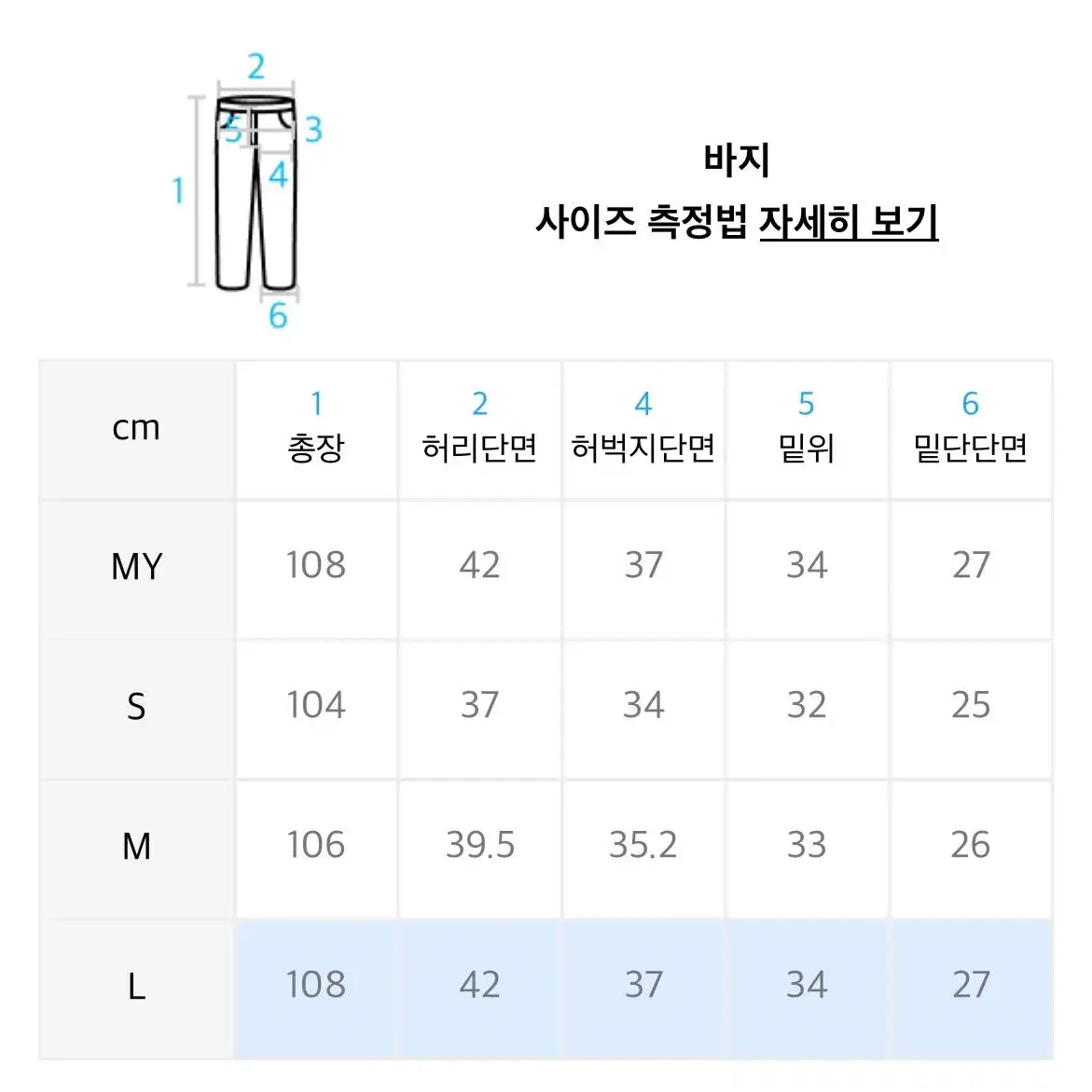 가까이유니언즈 와이드 데님 카고팬츠 L