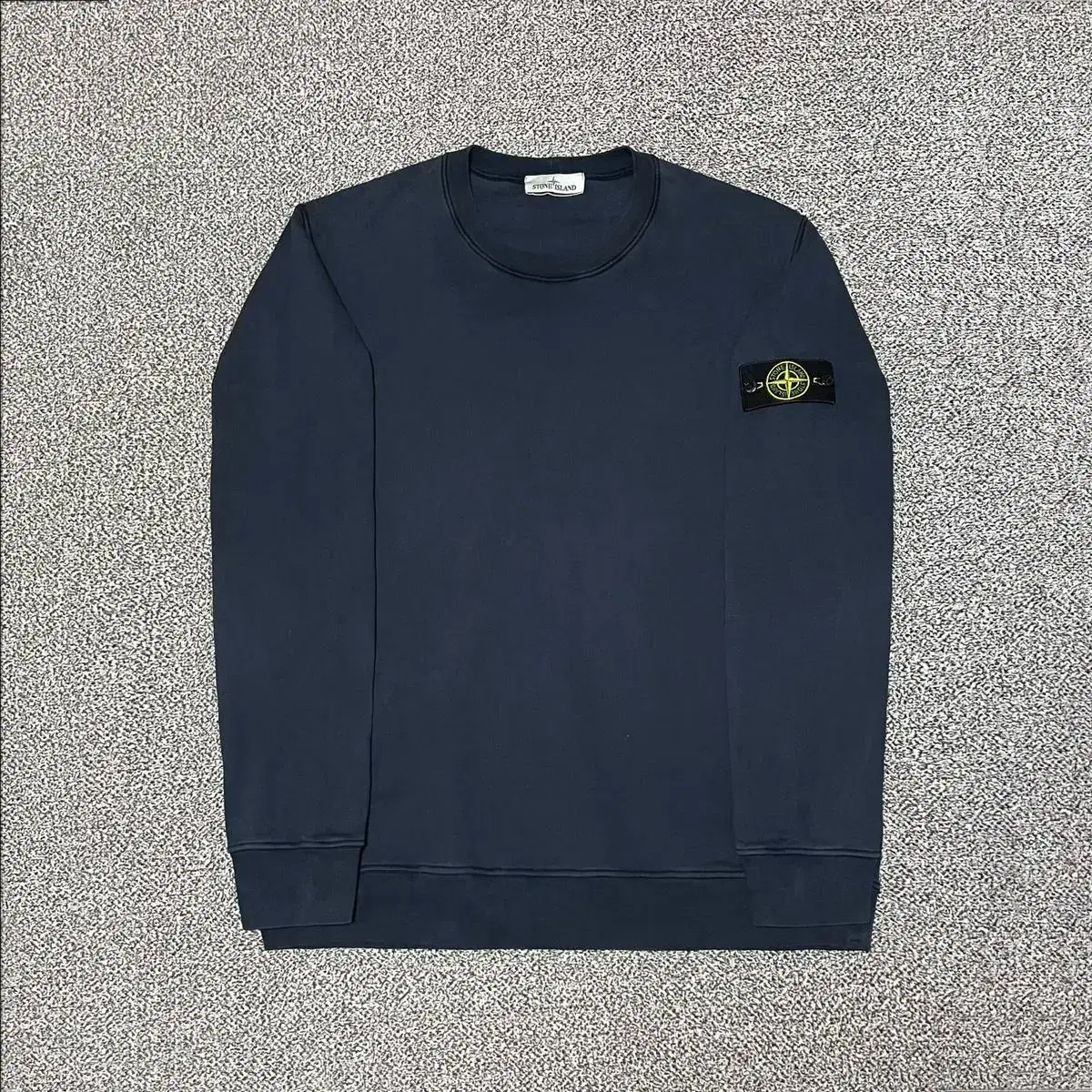 22ss Stone Island Wharfenpatch Man-to-Man Navy [3XL]