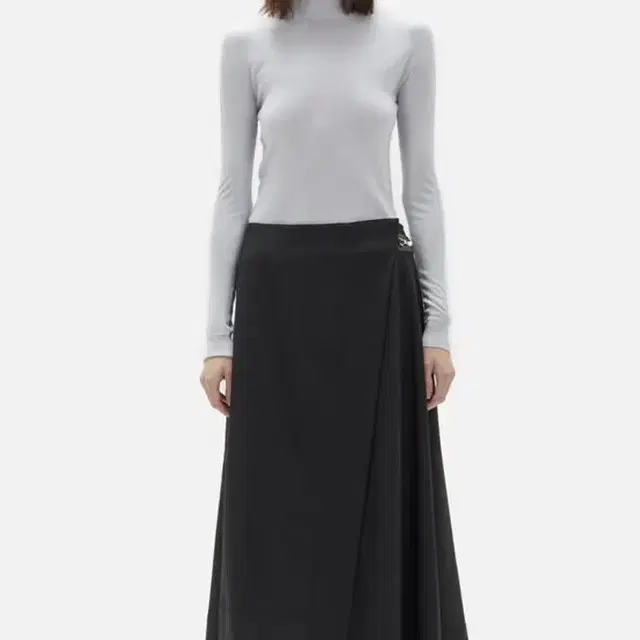 르메르 LEMAIRE ' Wool Wrapover Skirt