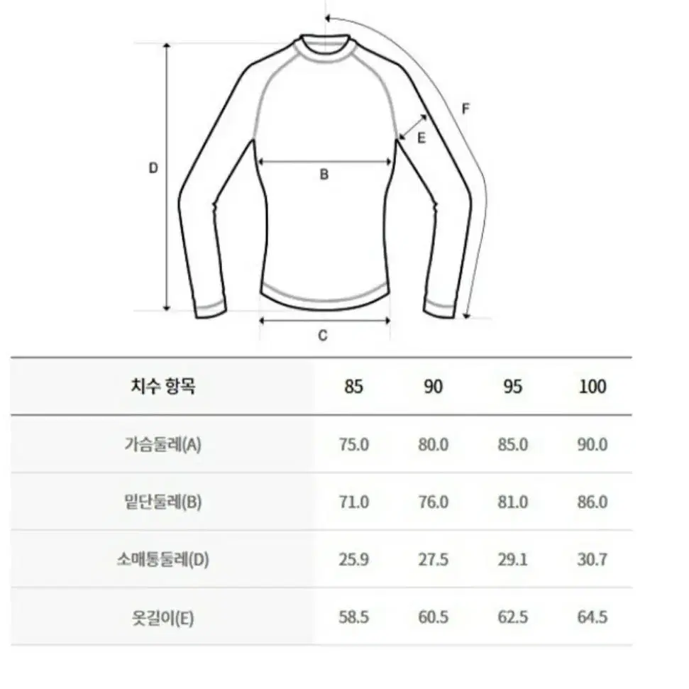 [새상품] 디스커버리 남성  기본로고 래쉬가드