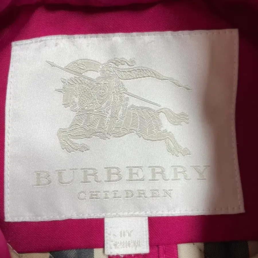 정품 burberry  버버리 칠드런 자켓