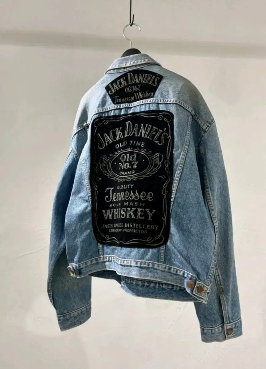 Vintage Jack Daniels jean jacket