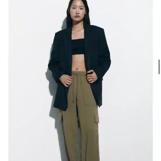 [새상품] zara 카고 팬츠 full length