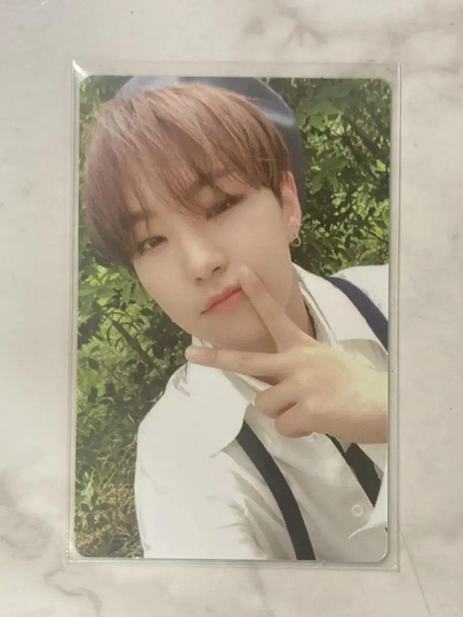 Seventeen Unodd Hope Version Beret hoshi photocard WTS