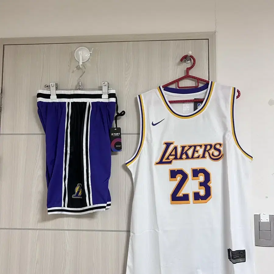 xl 코비 레이커스 농구져지 유니폼 nba 새제품