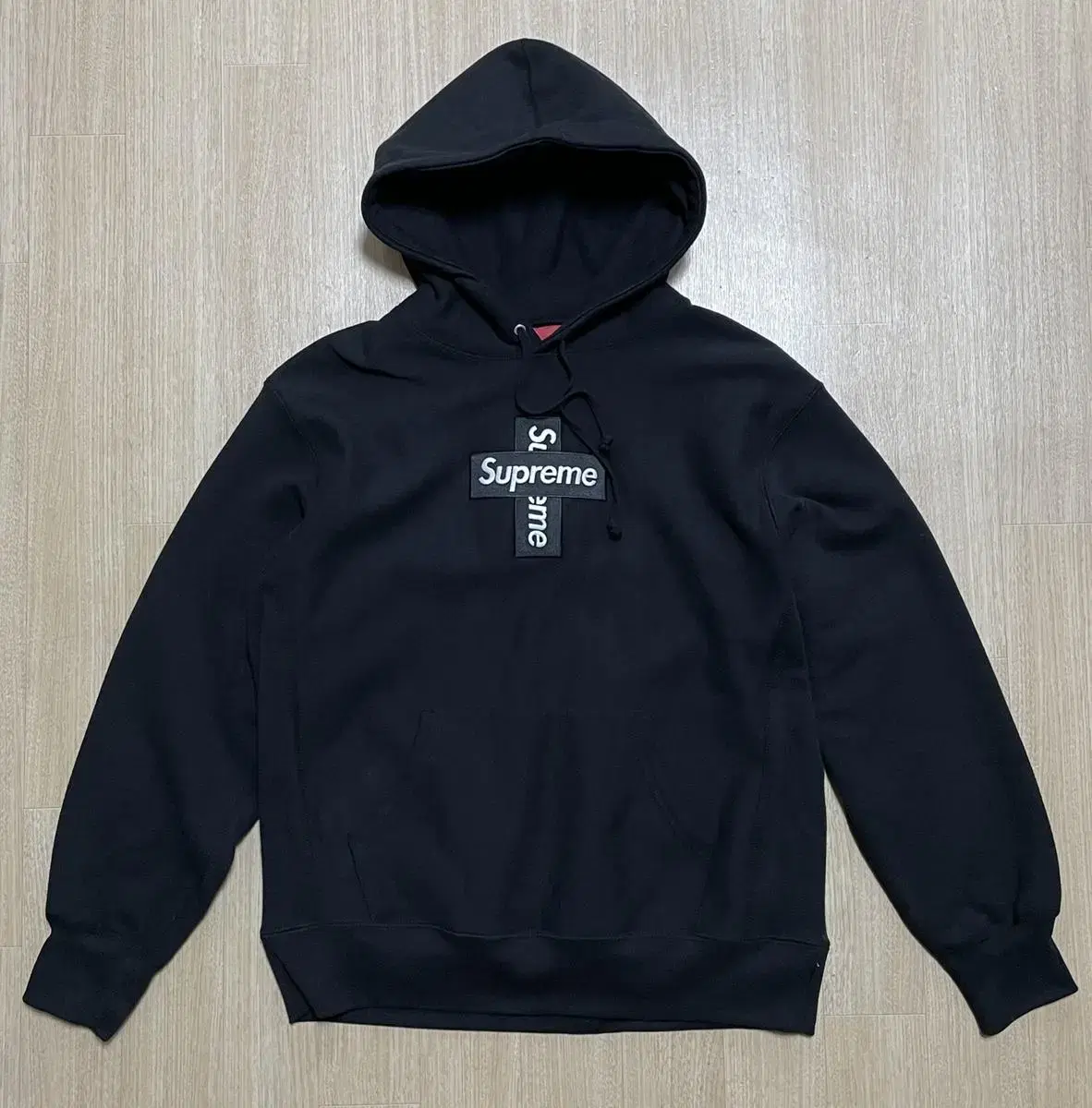 Supreme Cross Box Logo Hoodie Size S