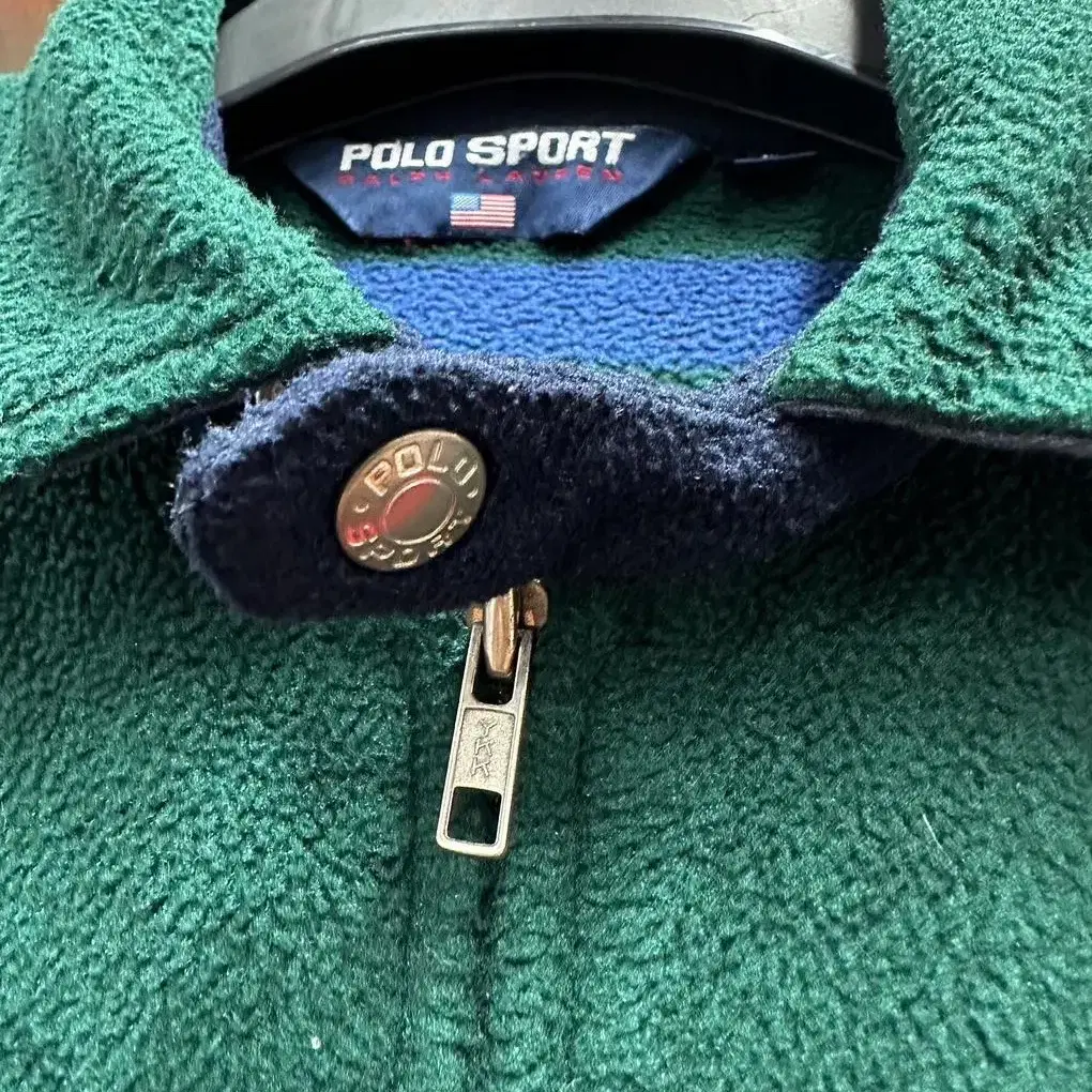 90s polo sport 폴로스포츠 후리스 자켓