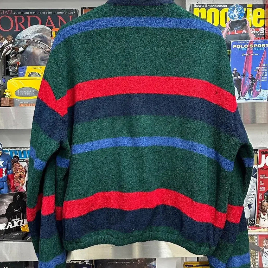 90s polo sport 폴로스포츠 후리스 자켓