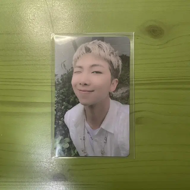 방탄 남준 알엠 포카 럭드 럭키드로우 버터 파워스테이션