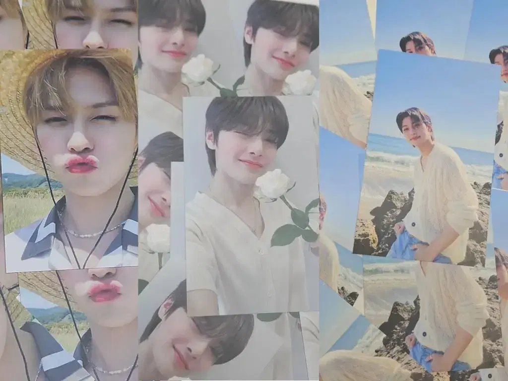 Straykids skz lee know i.n felix unofficial goods photocard Sells