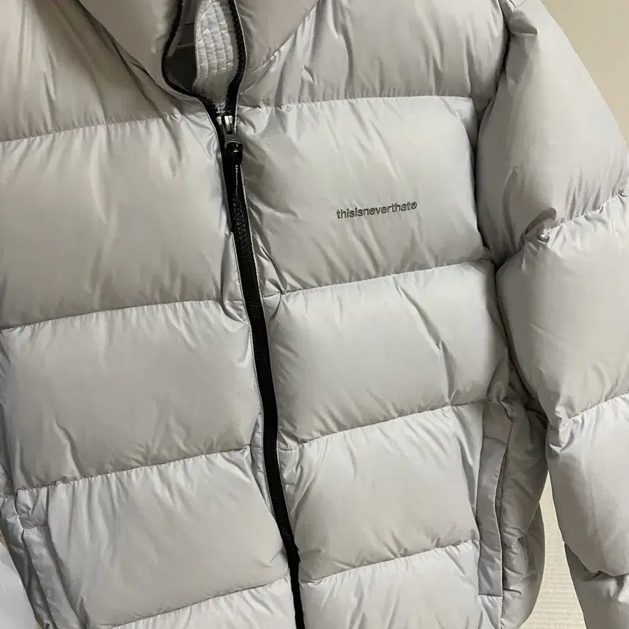 디네댓 T Down Jacket Light Grey 패딩