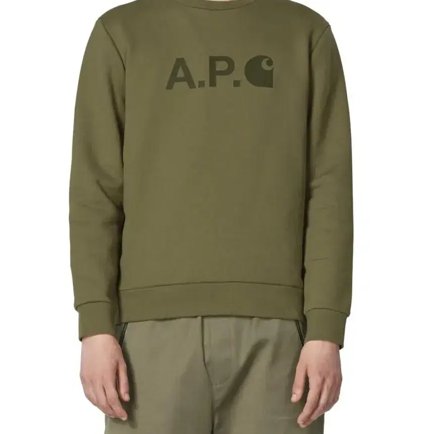 APC x Carhartt wip 아페쎄칼하트윕 콜라보 맨투맨