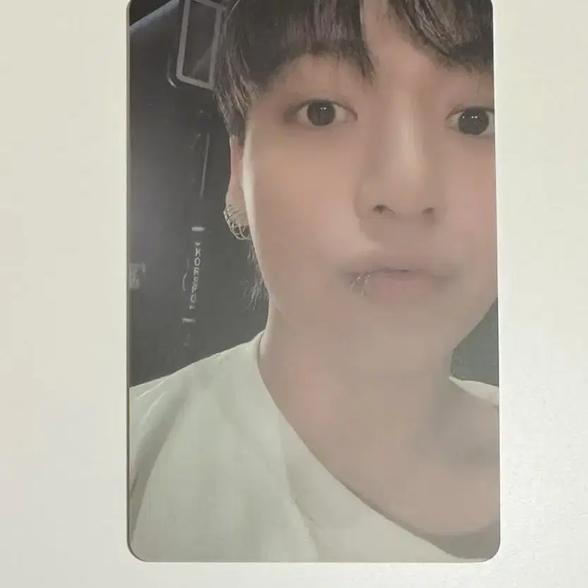 정국 골든 pvc포카 위버스 Jungkook golden pvc