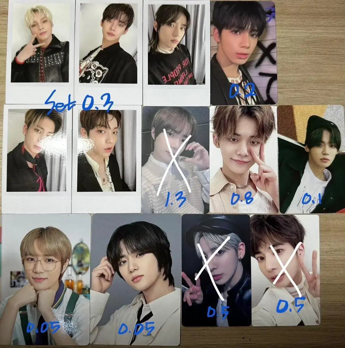 txt photocard wts namdolpolaDecoKitsTxtUnsealedFreezeYeonjunBeomgyuTaehyunJapan